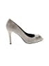 Stuart Weitzman Gray Heels Size 8 - photo 1