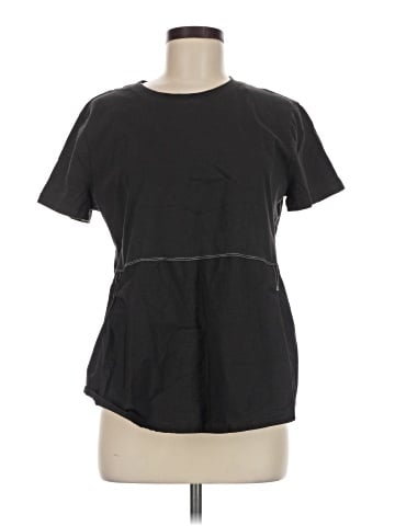 Zara W&B Collection Short Sleeve Top (view 1)