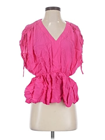 Trina Turk Short Sleeve Blouse (view 1)