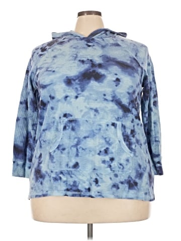 Woman Within Pullover Hoodie (view 1)