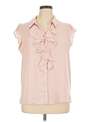 Calvin Klein Sleeveless Blouse (view 1)