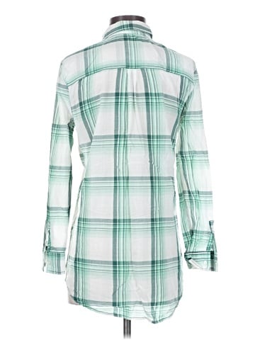 Rubbish 3/4 Sleeve Button-Down Shirt (view 2)