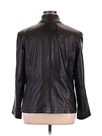 Kenneth Cole REACTION Leather Jacket (view 2)