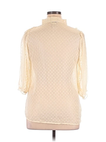 Eyeshadow 3/4 Sleeve Blouse (view 2)