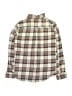 Vans Plaid Tan Long Sleeve Button-Down Shirt Size S (kids) - photo 2