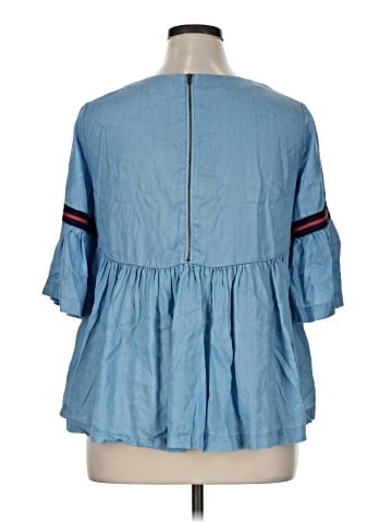 Crown & Ivy 3/4 Sleeve Blouse (view 2)