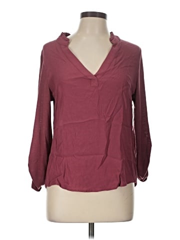 Porridge 3/4 Sleeve Blouse (view 1)