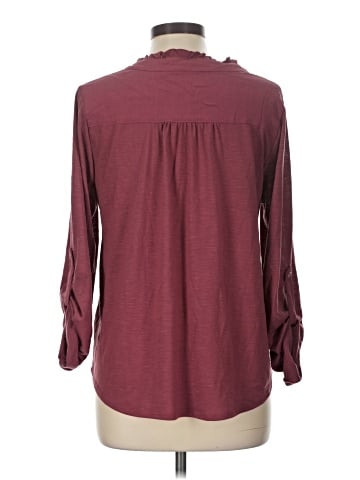 Porridge 3/4 Sleeve Blouse (view 2)