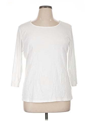 Karen Scott 3/4 Sleeve T-Shirt (view 1)