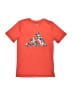 Adidas 100% Polyester Camo Orange Active T-Shirt Size 7 - photo 1