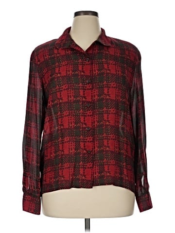 Carlisle Long Sleeve Silk Top (view 1)