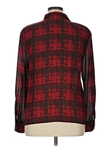 Carlisle Long Sleeve Silk Top (view 2)