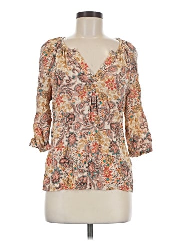 For Love & Lemons 3/4 Sleeve Blouse (view 1)