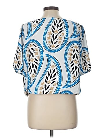 Ann Taylor Short Sleeve Blouse (view 2)