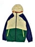 L.L.Bean 100% Nylon Color Block Green Windbreaker Size 14 - 16 - photo 1