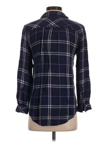 Lord & Taylor 3/4 Sleeve Button-Down Shirt (view 2)