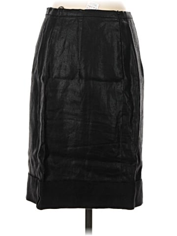 Max Mara Faux Leather Skirt (view 2)