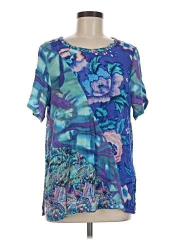Soft Surroundings Short Sleeve Blouse (view 1)