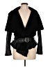 BCBGMAXAZRIA 100% Polyester Black Coat Size L (estimated) - photo 1