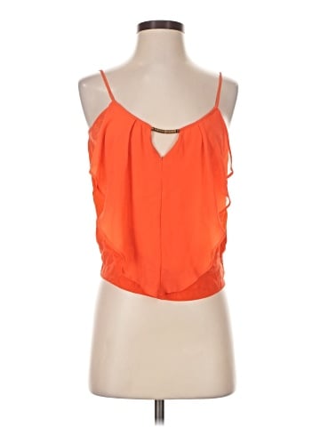 Bebe Sleeveless Silk Top (view 1)