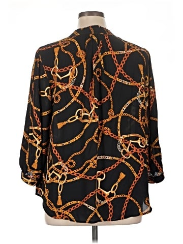 Worthington 3/4 Sleeve Blouse (view 2)