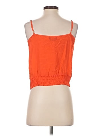 Bebe Sleeveless Silk Top (view 2)