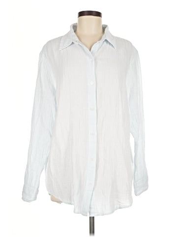 Little Moon Long Sleeve Button-Down Shirt (view 1)