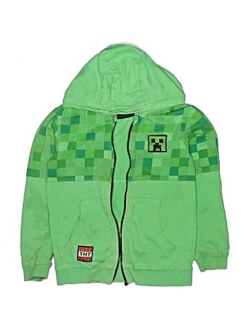 Minecraft Zip Up Hoodie (view 1)
