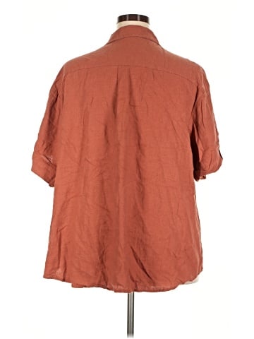 Ava & Viv 3/4 Sleeve Button-Down Shirt (view 2)