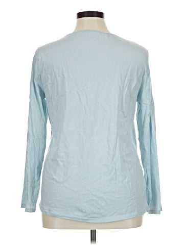 Ann Taylor LOFT Outlet 3/4 Sleeve T-Shirt (view 2)