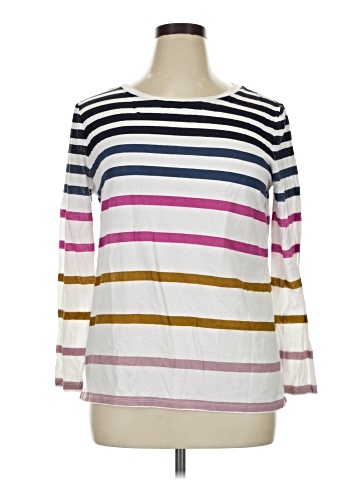 Ann Taylor LOFT Outlet 3/4 Sleeve T-Shirt (view 1)