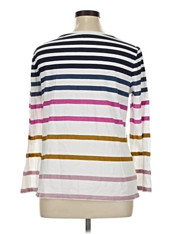 Ann Taylor LOFT Outlet 3/4 Sleeve T-Shirt (view 2)