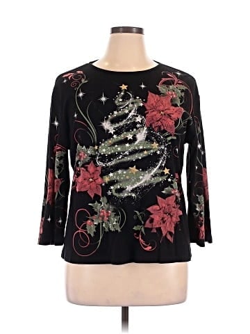 Jess & Jane 3/4 Sleeve T-Shirt (view 1)
