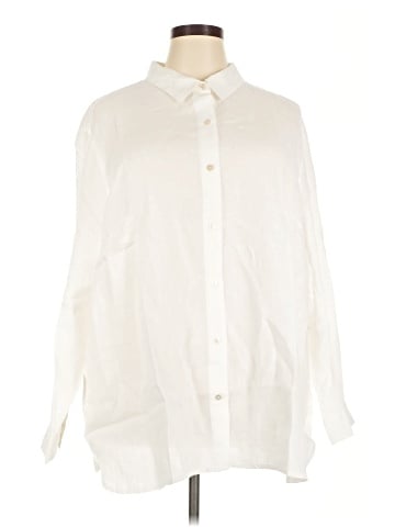 J.Jill 3/4 Sleeve Button-Down Shirt (view 1)