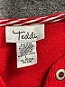 Teddi Red Pullover Sweater Size L - photo 7