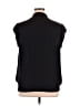 Halogen 100% Polyester Black Sleeveless Blouse Size XL - photo 2