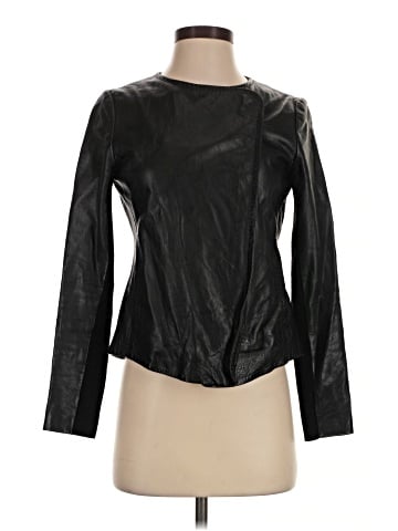 Vince. Leather Jacket (view 1)