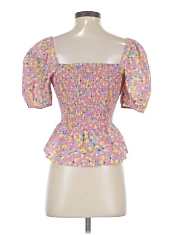 French Connection Short Sleeve Blouse (view 2)