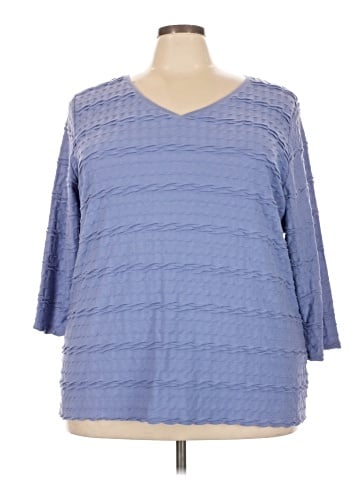 Croft & Barrow 3/4 Sleeve T-Shirt (view 1)