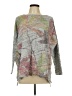 Go Couture Print Gray Pullover Sweater Size L - photo 1