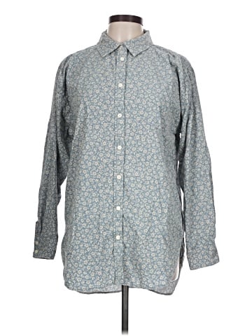 Ann Taylor LOFT Long Sleeve Button-Down Shirt (view 1)