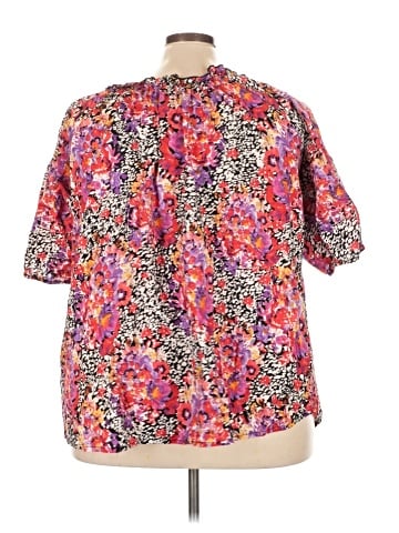 Roaman's Short Sleeve Blouse (view 2)