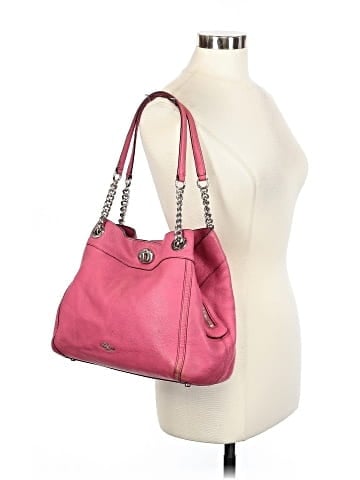 Coach Leather Shoulder Bag (view 2)