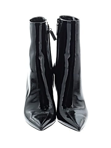 Saint Laurent Patent Leather Opyum Boots (view 2)