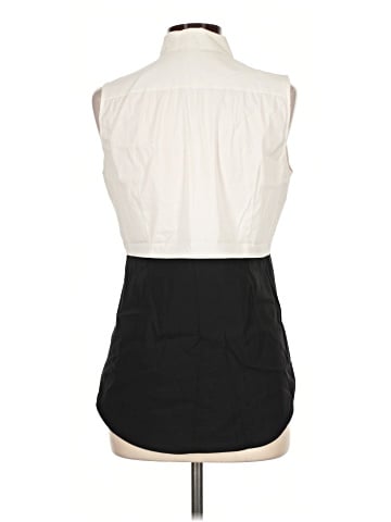 Theory Sleeveless Button-Down Shirt (view 2)