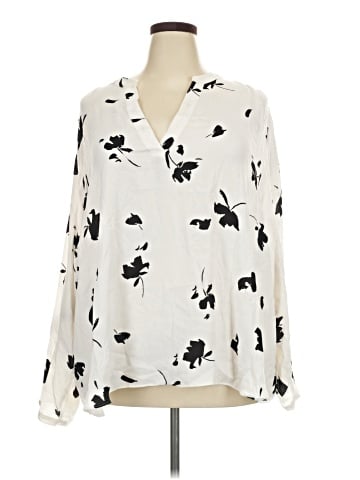 Ava & Viv Long Sleeve Blouse (view 1)