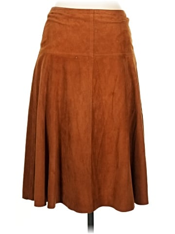 Theory Leather Skirt (view 2)