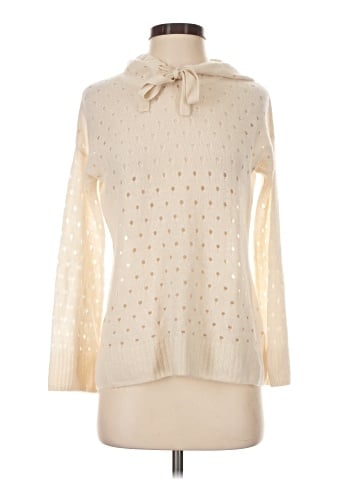 Minnie Rose Cashmere Pullover Sweater (view 1)