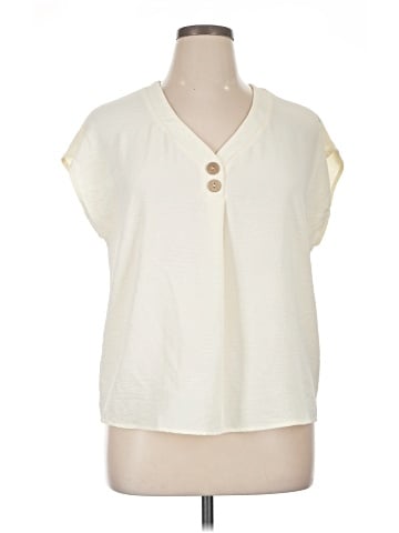 Just Be... Short Sleeve Blouse (view 1)