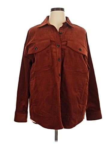 Madewell Corduroy Twill Oversized Shirt-Jacket (view 1)